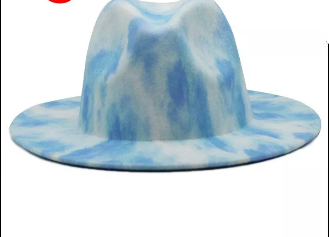 Tie Dye Fedora